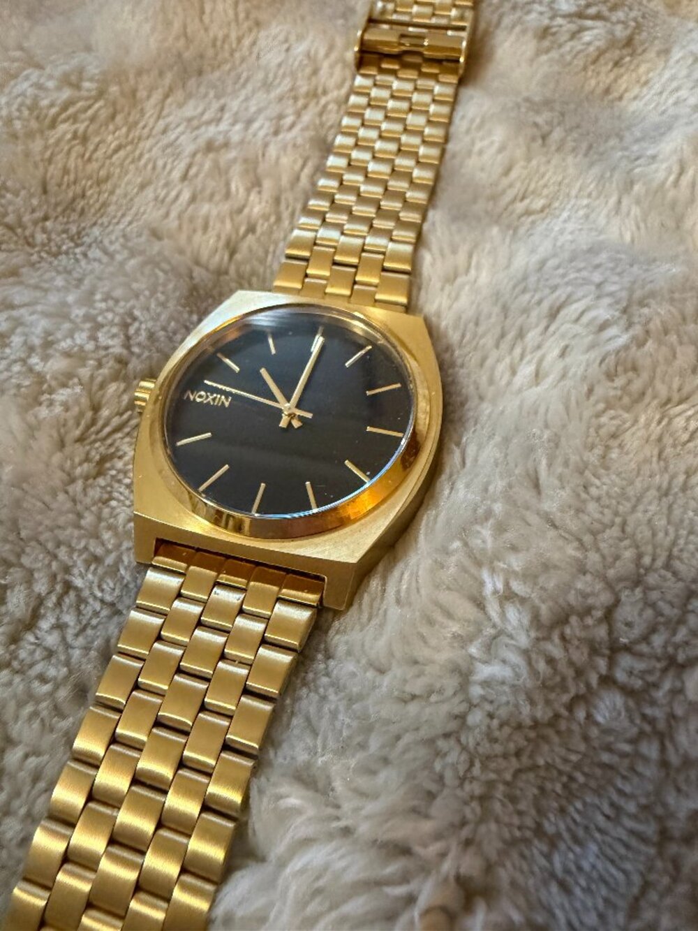 NEW Nixon Time Teller Stainless Steel Watch 100m Waterproof Minimalist Timepiece